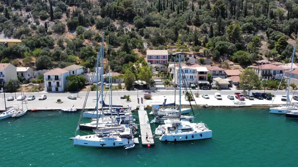 Sail2day private pontoon, Vliho Bay, Lefkas (Lefkada)